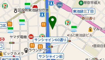 バロン電子株式会社の地図画像