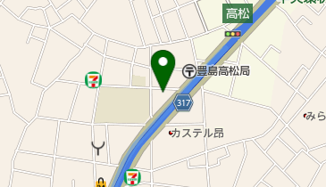 池袋西ハイム管理組合の地図画像