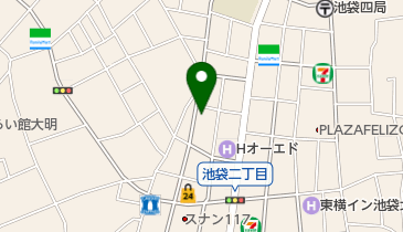 ジック美容室の地図画像