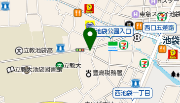 チップタップ池袋店の地図画像