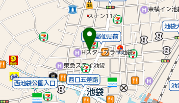 トキワ美容室の地図画像