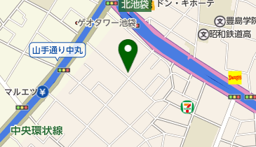 ヘアーサロン髪芝居の地図画像