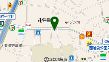 ヘアールームプリズムの地図画像