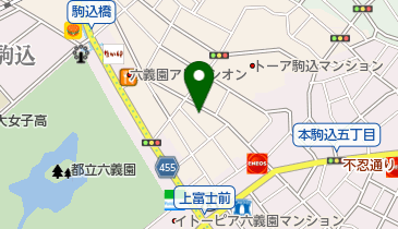 ボウシェヴ美容室の地図画像