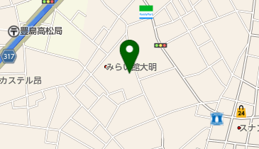 松村米店の地図画像