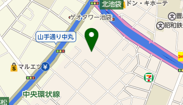 山本米穀の地図画像