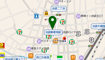 東京弁護士会池袋法律相談センターの地図画像