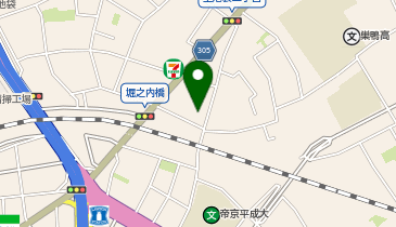 稲荷湯の地図画像