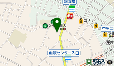 和泉理髪店の地図画像