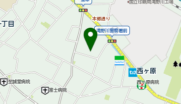 西野天祥堂の地図画像