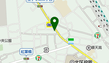 有限会社王子額販の地図画像