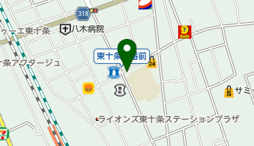 大恵鞄店の地図画像