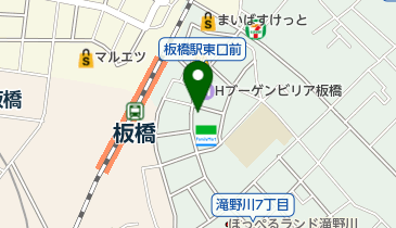 中田ダンススクールの地図画像
