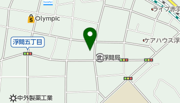 東京外語学園日本語学校の地図画像