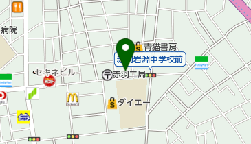 スタジオウイングの地図画像