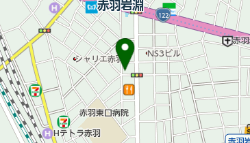 丸大貸衣裳店の地図画像