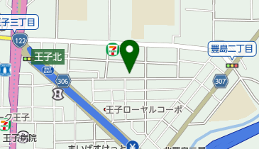 コーシン牛乳王子販売所の地図画像