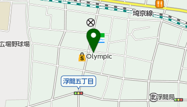 有限会社ポピークリーニングの地図画像
