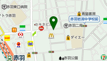 有限会社カワカミ靴店の地図画像