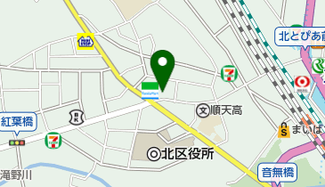 王子労働基準協会の地図画像