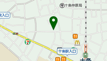 すずらん堂化粧品店の地図画像