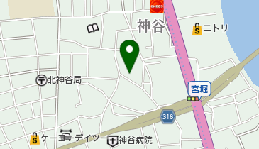 ユタカ鋼業株式会社の地図画像
