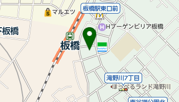 ブックス橘屋板橋店の地図画像