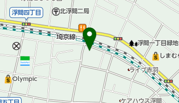 根本モータースの地図画像