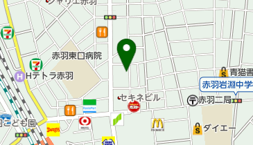 サトウ写真場の地図画像