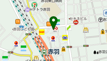 大和証券株式会社 赤羽支店の地図画像