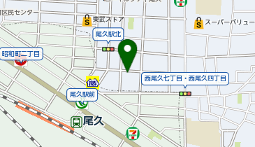 読売センター尾久の地図画像