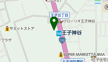 ハイメディックシステムの地図画像