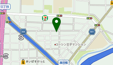 王子ペットクリニックの地図画像
