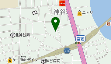 マドモアゼル美容院の地図画像