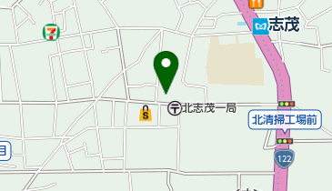 マリモ美容室の地図画像