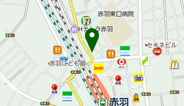 ニシガヤ不動産の地図画像