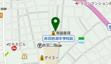 ペットショップ.タイニイ赤羽店の地図画像