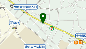 十条ペットショップの地図画像