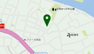 テルメ末広の地図画像