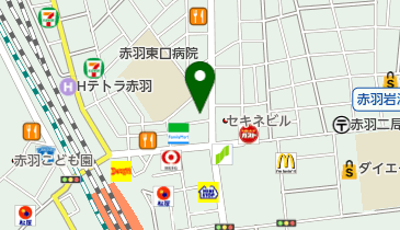カットスタジオの地図画像