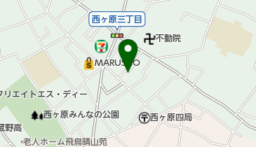 髪切虫の地図画像