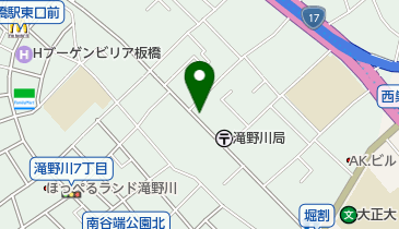 バンダイの地図画像