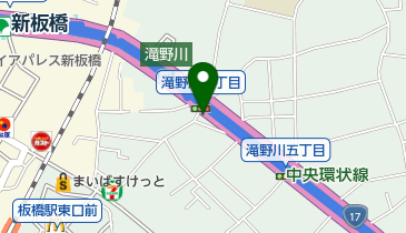 フレンド理容所の地図画像