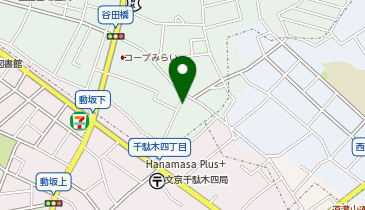 ホンマ理容店の地図画像