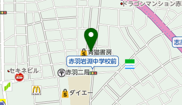 マツヤ理容館の地図画像