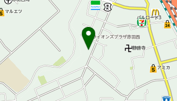 ピザハット赤羽店の地図画像