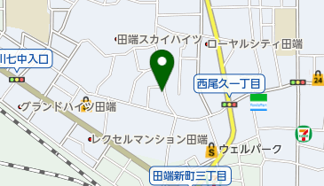 アペックス 西尾久店の地図画像