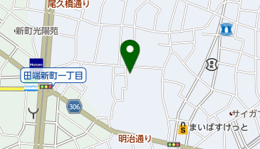 荒川区 ひろば館 東尾久小沼の地図画像