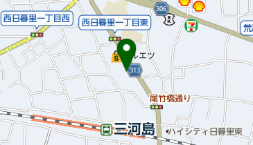 丸萬商店の地図画像