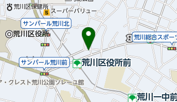 中華&喫茶川の音の地図画像